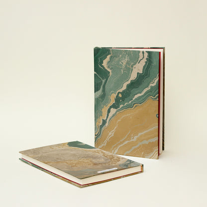 Libreta "Marmol Verde"